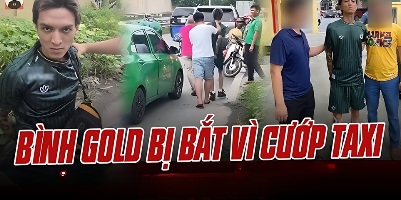 Rapper Bình Gold thực hiện hành vi cướp taxi vào ngày 26/7/2025