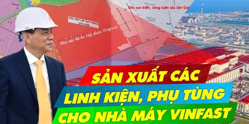 Tập đoàn Vingroup của ông Vượng sắp khởi công khu công nghiệp 13.000 tỷ ở Hà Tĩnh