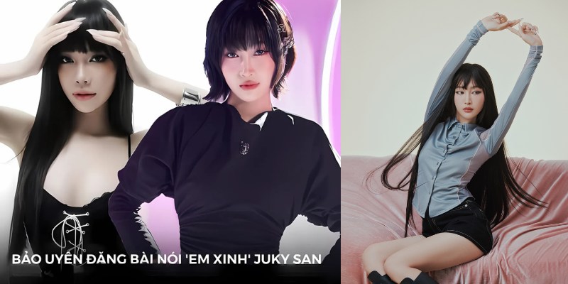 Juky San bị Bảo Uyên tố copy style của mình