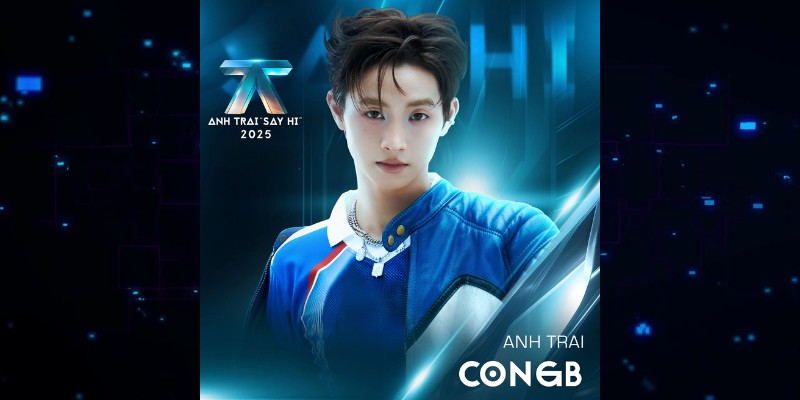 CONGB chính thức góp mặt trong danh sách 30 “Anh Trai” 2025