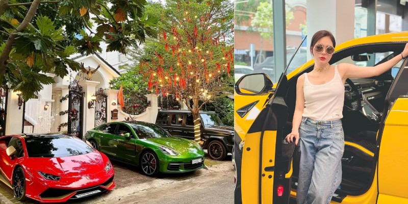 Đoàn Di Băng thường xuyên khoe tài sản trên các nền tảng mạng xã hội