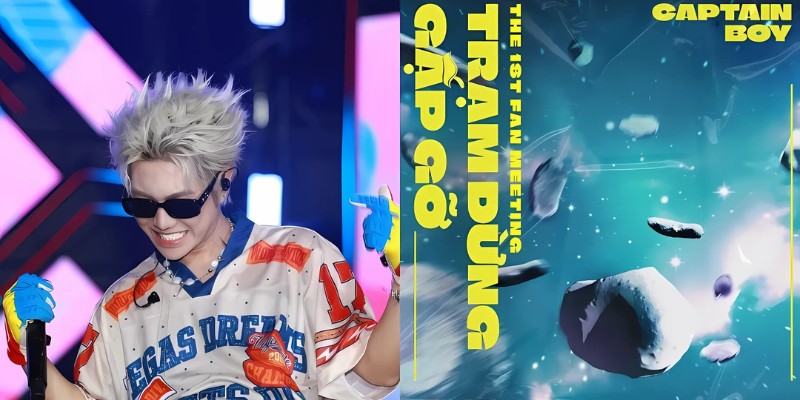 Nam rapper trẻ dính nhiều ồn ào do lỗi từ phía ekip khiến hình ảnh Captain Boy tụt dốc