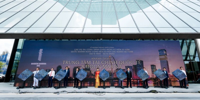 Lễ khánh thành Tòa tháp Saigon Marina IFC sở hữu vị trí đắc địa tại TP.HCM