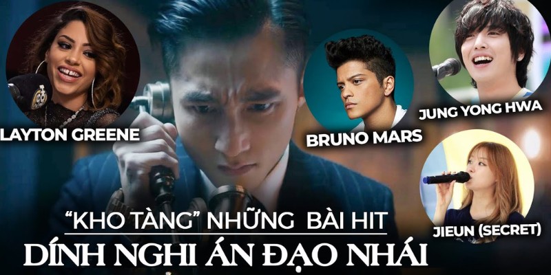 Sơn Tùng từng bị tố đạo nhạc nhiều lần trong sự nghiệp của mình