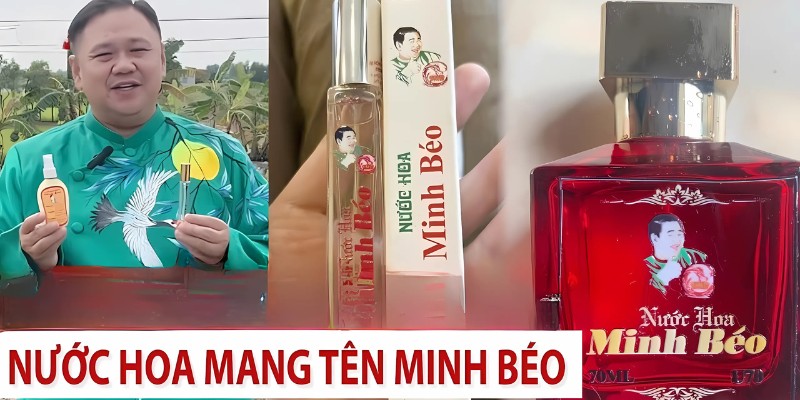 Nam diễn viên giới thiệu dòng sản phẩm “Nước hoa Minh Béo” gây bão mạng