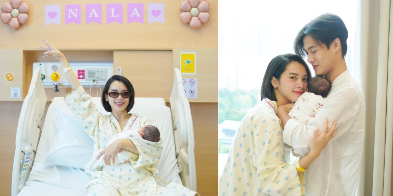 Diễn viên Quỳnh Lương vừa thông báo đón con gái chào đời trên trang cá nhân