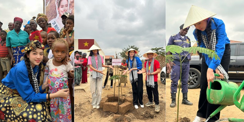 Thanh Thủy hỗ trợ kinh phí xây giếng nước cho “làng Việt Nam” ở Angola