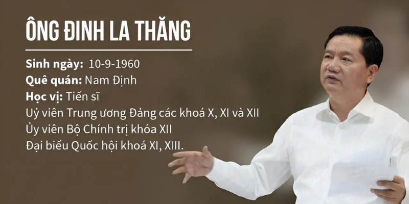 Đinh La Thăng là ai? Ông sinh năm 1960 quê ở Nam Định