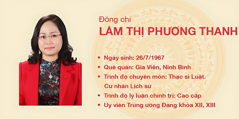 Bà Lâm Phương Thanh sinh năm 1967 trong gia đình có truyền thống văn hóa - nghệ thuật