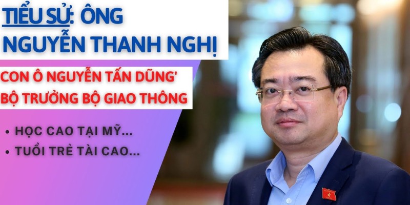 Ông Nguyễn Thanh Nghị là con trai của nguyên Thủ tướng Chính phủ Nguyễn Tấn Dũng