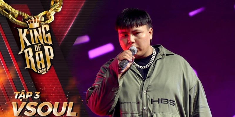 Rapper Vsoul từng tham gia King of Rap năm 2020