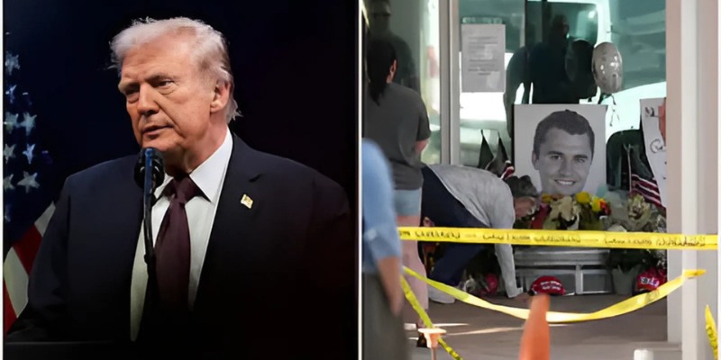 Tổng thống Donald Trump bày tỏ sự đau buồn khi đồng minh của mình Charlie Kirk bị ám sát