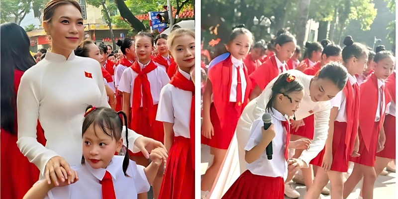 Cơ duyên của cô bé được song ca cùng Mỹ Tâm trong Quốc Khánh 2/9