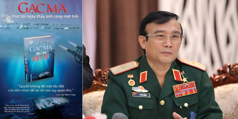 Cuốn sách “Gạc Ma - Vòng tròn bất tử” do Lê Mã Lương làm chủ biên