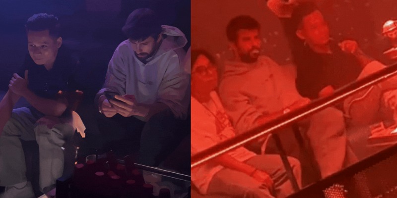 Hình ảnh Độ Mixi hút shisha tại quán bar vào tối 3/9/2025
