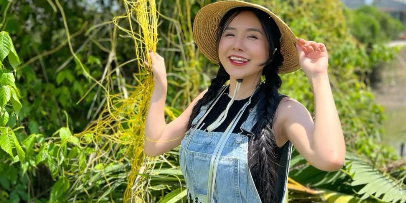 Các video trên Tiktok của Viên Vibi luôn có lượt view cao nhờ nội dung hài hước, gần gũi
